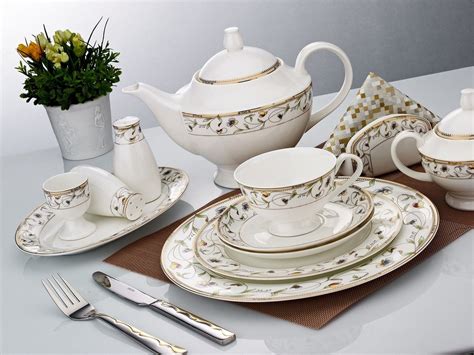 Porcelain Dinner Sets | Decoration, Home Goods, Jewelry Design | Dinner ...