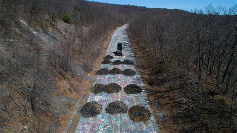 ‘Graffiti Highway’ near Centralia buried permanently – The Morning Call