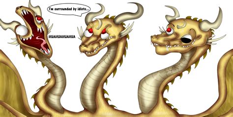 Ghidorah's Surrounded by Idiots by PlagueDogs123 on DeviantArt