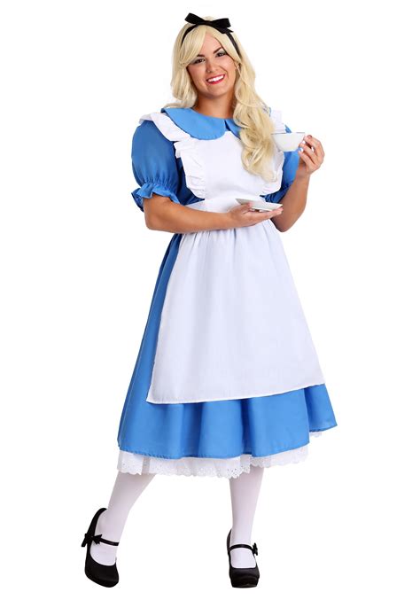 Deluxe Plus Size Alice Costume