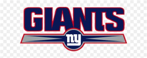 New York Giants Clipart Alternate - Small New York Giants Logo - Png ...