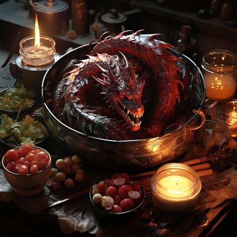 Premium AI Image | dragon_meat