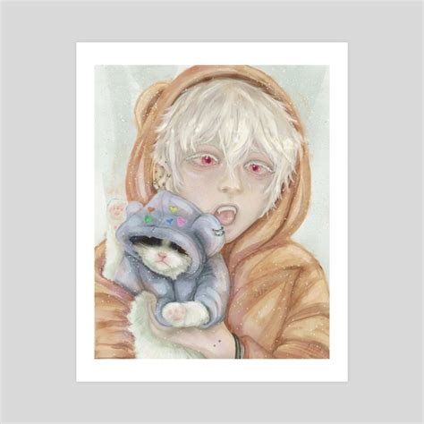 Snow Buddies, an art print by _ella_ - INPRNT