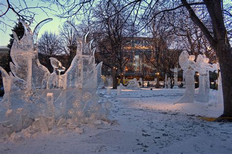 Ice Sculptures | Rice Park winter carnival | Teresa Boardman | Flickr