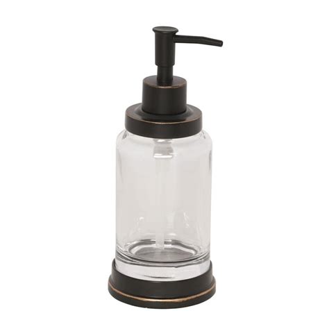 Giagni Vernon Glass With Oil-Rubbed Bronze Glass Soap Dispenser at ...