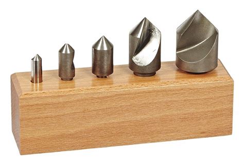 KEO Countersink Set, 110 ° Countersink Angle, Number of Pieces 5, High Speed Steel - 33UT30 ...