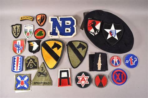 Large Collection Of Military Patches