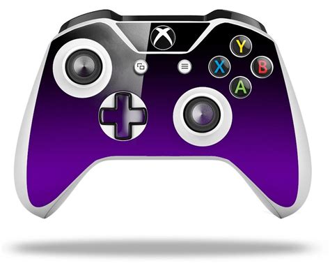 XBOX One S and One X Wireless Controller Skins Smooth Fades Purple ...