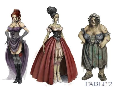 Fable 2 concept art "Some Women" - Fable Photo (1298586) - Fanpop