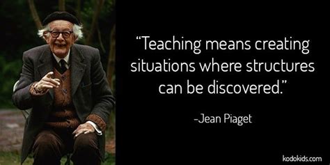 Jean Piaget Quote, one of the many figures who inspires our company and ...