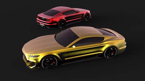 ArtStation - Ford mustang 2020 concept design By Makulaa