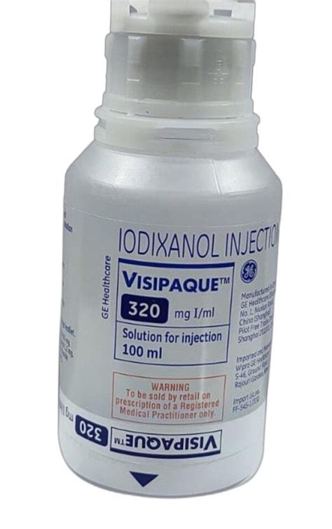 Plastic Visipaque 320 Contrast, Packaging Type: vial at Rs 900/bottle in Mumbai