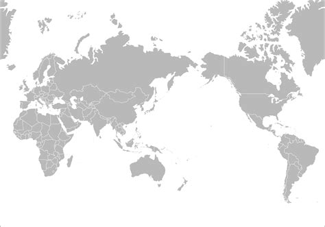 World Map Png Vector - United States Map