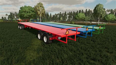 Homemade Flatbed Trailer FS22 - KingMods