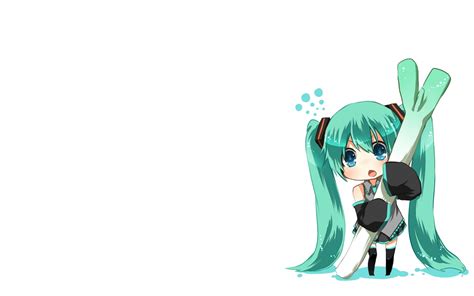 Chibi Miku Wallpapers - Wallpaper Cave