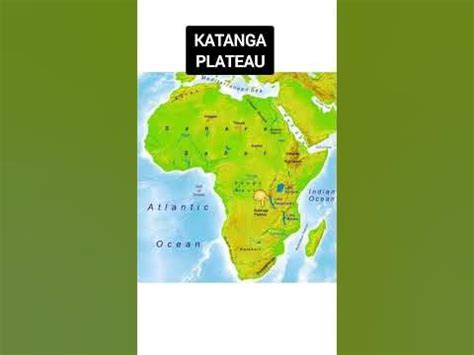 Katanga plateau in map of Africa - YouTube