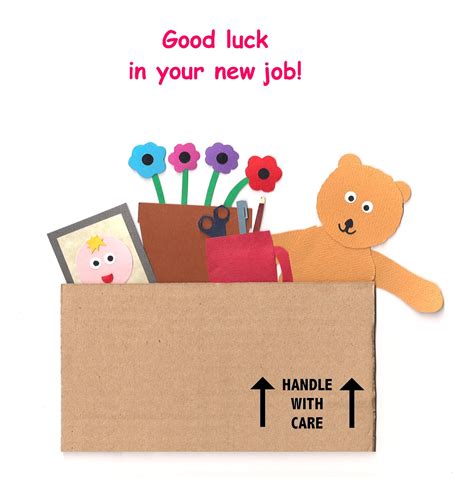 Good Luck In Your New Job Greetings Card by cardtopleaseuk