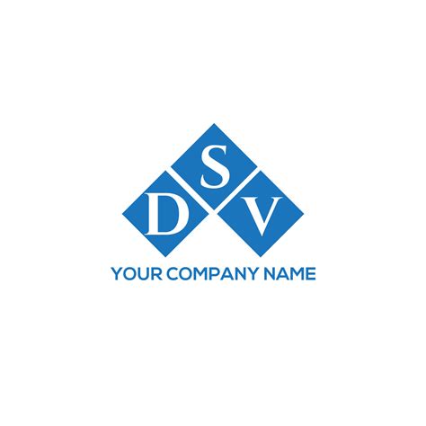 DSV letter logo design on white background. DSV creative initials ...