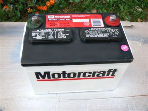 Ford motorcraft battery date