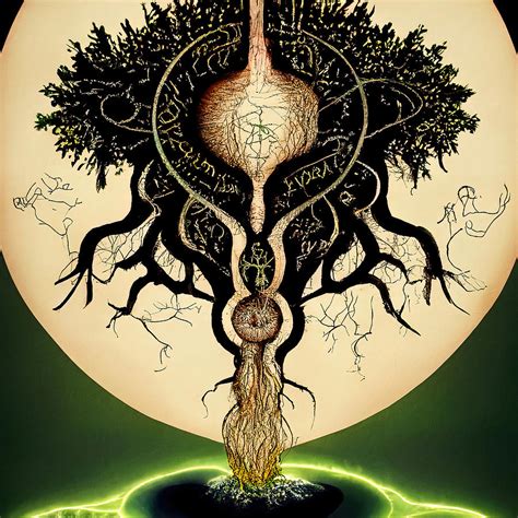 Yggdrasil, 02 Painting by AM FineArtPrints - Pixels