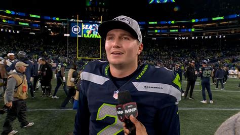 Drew Lock Postgame Interview | 2023 Week 15