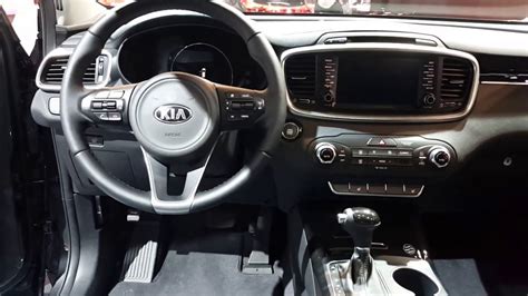 2016 Kia Sorento EX AWD Interior Walkaround 2016 Chicago Auto Show - YouTube