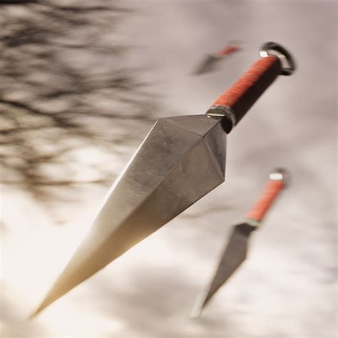 Ninja Anime Kunai 3D Model // RenderCrate - Free & HD Objects