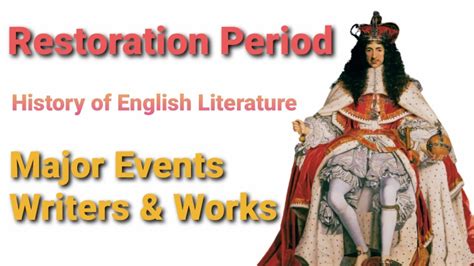 Restoration Period || Major Events || Writers & Works - YouTube