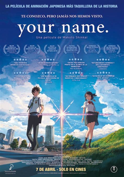 Animando desde Oriente (XIV): Your name, de Makoto Shinkai
