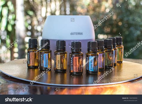 Doterra Essential Oil Diffuser Set Stock Photo 1769799959 | Shutterstock