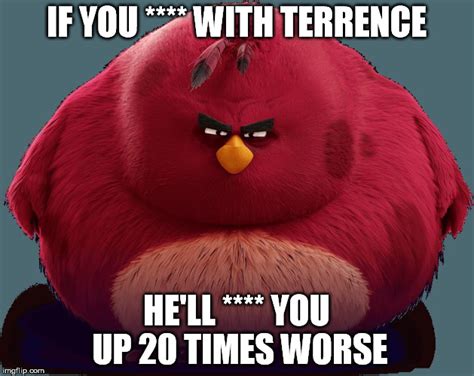 Red Angry Bird Meme