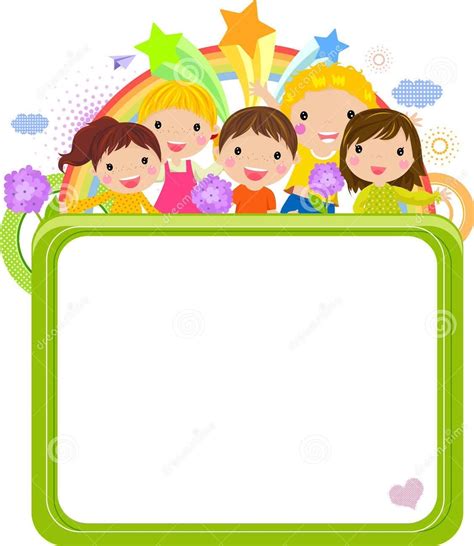 Frame/Border | Kids frames, Cartoon kids, Kids background