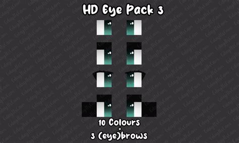 Minecraft HD eye pack 3