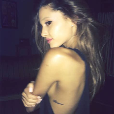 Ariana Grande Tattoos Descriptions and Meanings