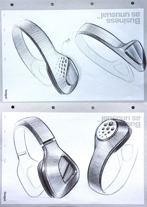 Headphone Design Sketch at PaintingValley.com | Explore collection of ...