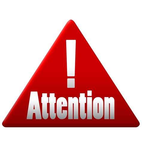 Attention Logo - LogoDix