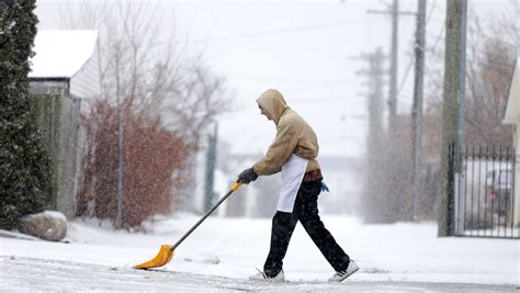 Here's how much snow fell on Monday in Michigan communities