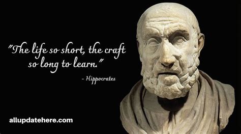 Hippocrates Quotes Inspirational, Motivational That Will Make You Happy