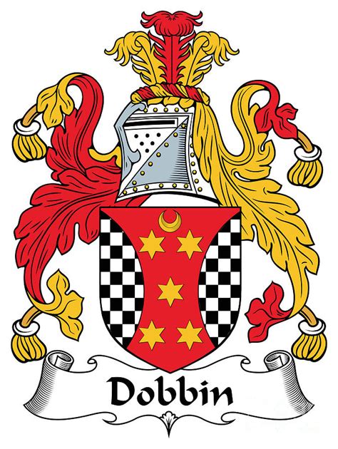 Dobbin Coat of Arms Irish Digital Art by Heraldry - Pixels