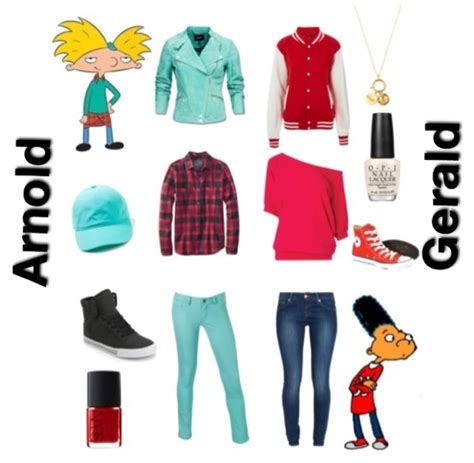 hey arnold inspired outfits arnold and gerald | Fandom fashion, Casual ...