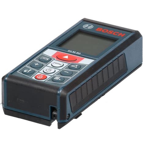 Bosch 265 ft. Lithium Ion Laser Measure with Inclinometer with Charger and Carrying Case-GLM 80 ...