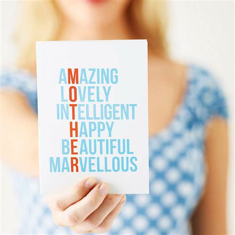 'amazing' mother's day card by doodlelove | notonthehighstreet.com