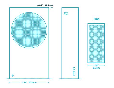 Xbox Series S Dimensions & Drawings | Dimensions.com