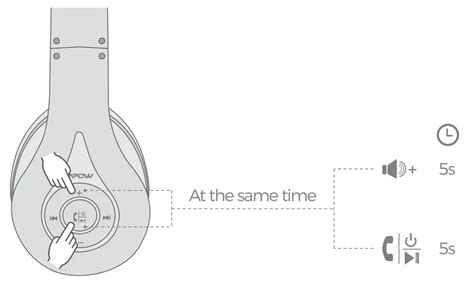 MPOW Bluetooth Over-Ear Headphone User Manual