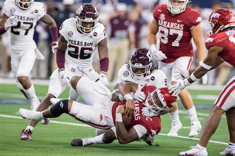 Time, TV network announced for Texas A&M Aggies vs. Arkansas Razorbacks ...