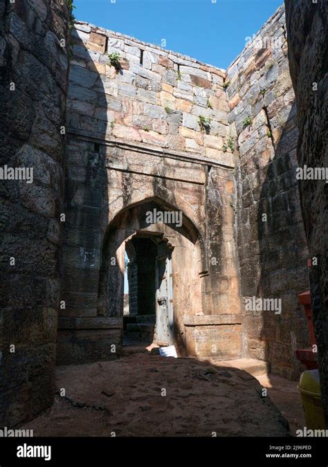 The Main Entrance Gate to The Sindhudurg Fort near Malvan district Sindhudurg state Maharashtra ...