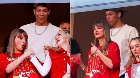 Taylor Swift parties with Jackson Mahomes as fans plead for her safety ...