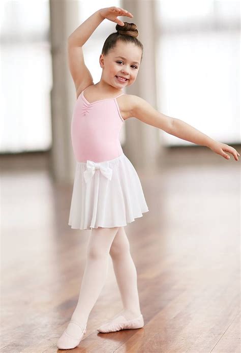 Kids Bow Accent Pull On Ballet Skirt | Weissman® | Ballerina photography, Ballet poses, Ballet kids