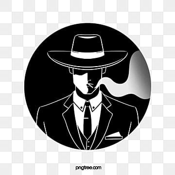 Mafia Black And White Clipart Images For Free Download - Pngtree