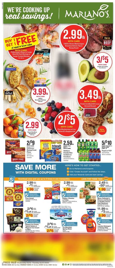 Mariano’s Ad Circular - 10/21 - 10/27/2020 | Rabato